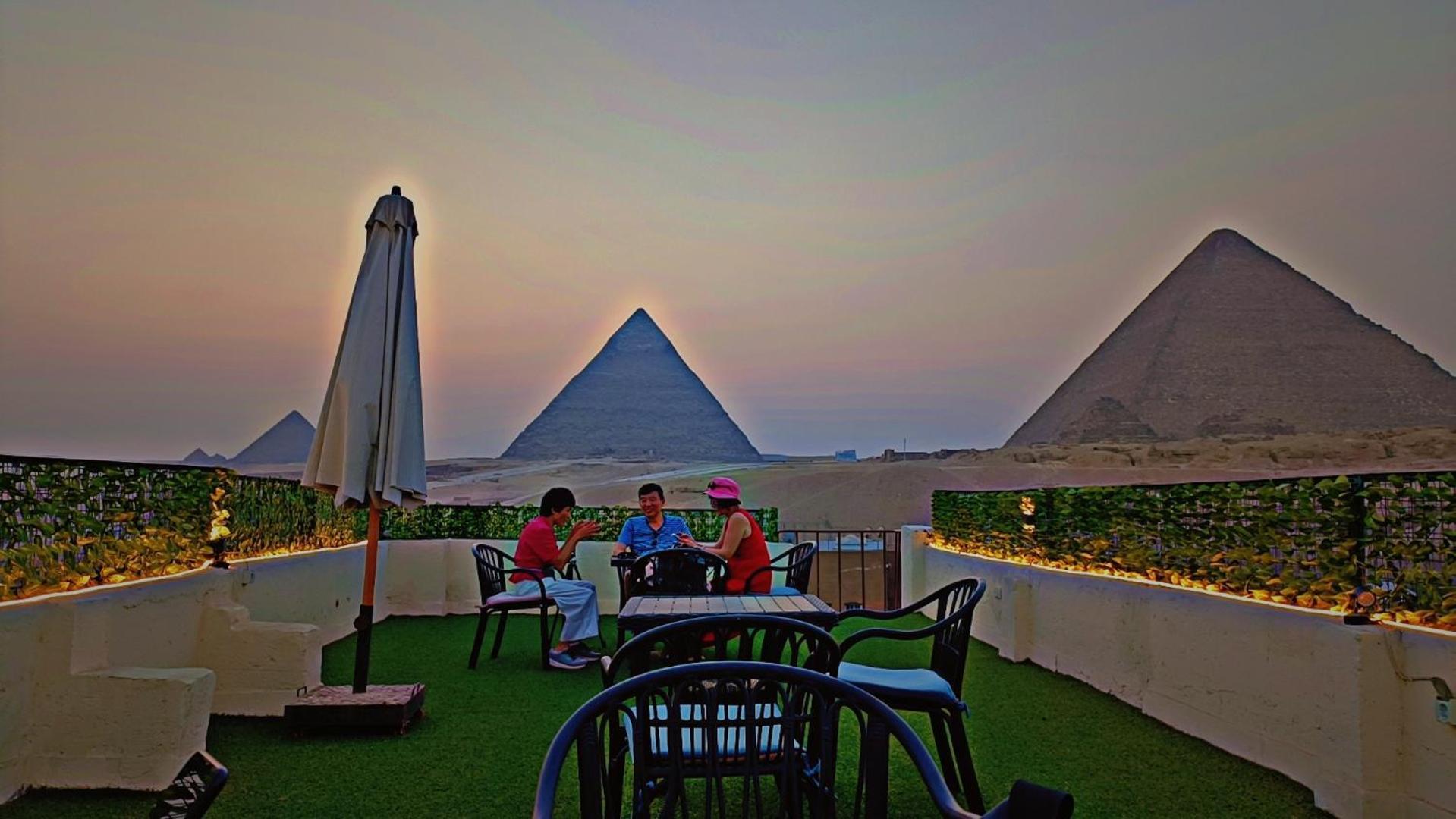 Solima Pyramids View Kafret el-Gabal Dış mekan fotoğraf