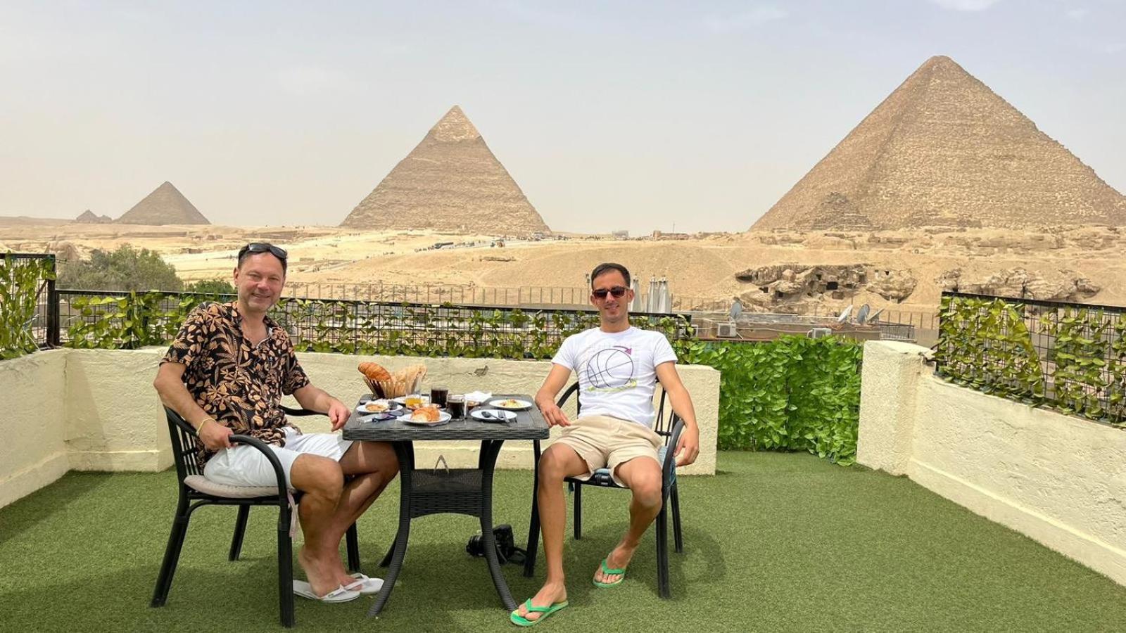 Solima Pyramids View Kafret el-Gabal Dış mekan fotoğraf